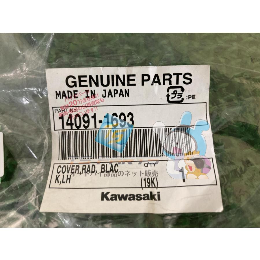 カワサキ（Kawasaki） ZRX1200ダエグ ラジエターカバー ラジエータ