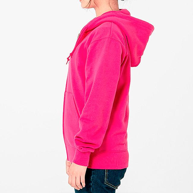 パーカー メンズ レディース ファスナー 厚手 無地 綿 ジップ 裏毛