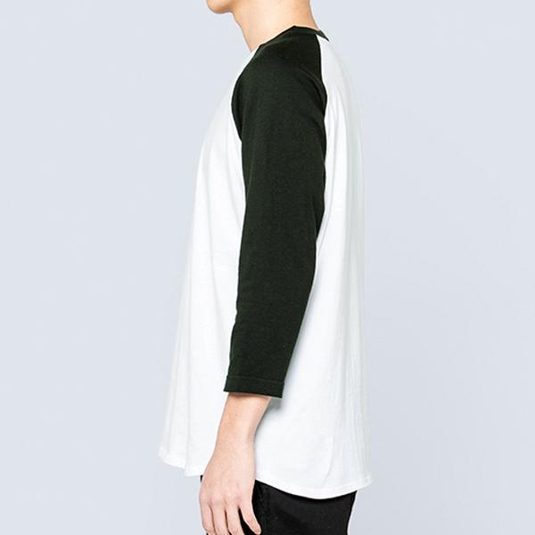 7分袖 ティーシャツ tシャツ Tシャツ レディース メンズ 無地 ベース