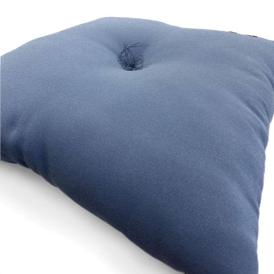 難燃綿入り 座布団 59cm角 四角 シンプル おしゃれ 燃えにくい