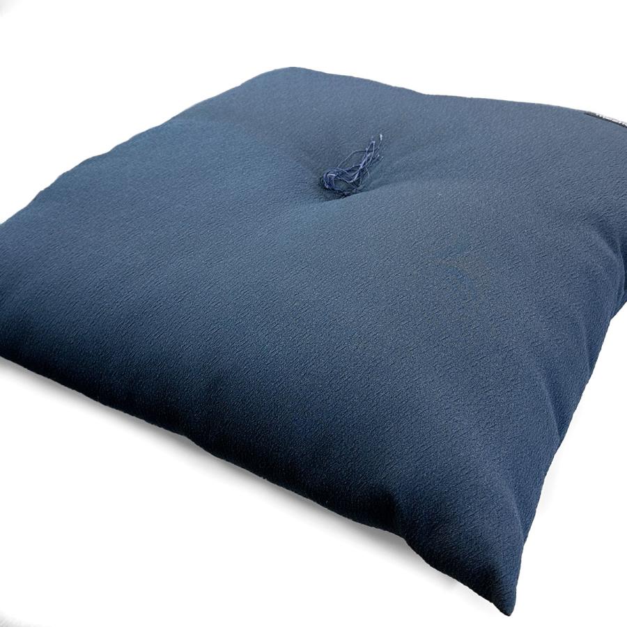 難燃綿入り 座布団 59cm角 四角 シンプル おしゃれ 燃えにくい