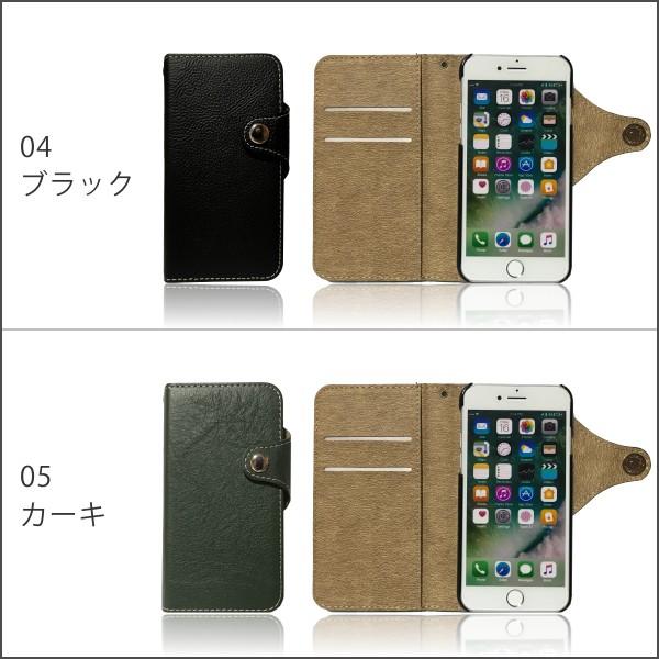 本革 iPhone SE iphone5 iphone5s 手帳型 レザー スタンド カード カバー 本皮｜tsaden｜03