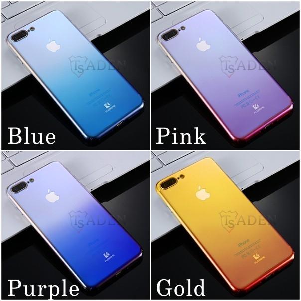 iPhone SE2 8 Plus 高級クリアケース グラデーション プラス カバー 