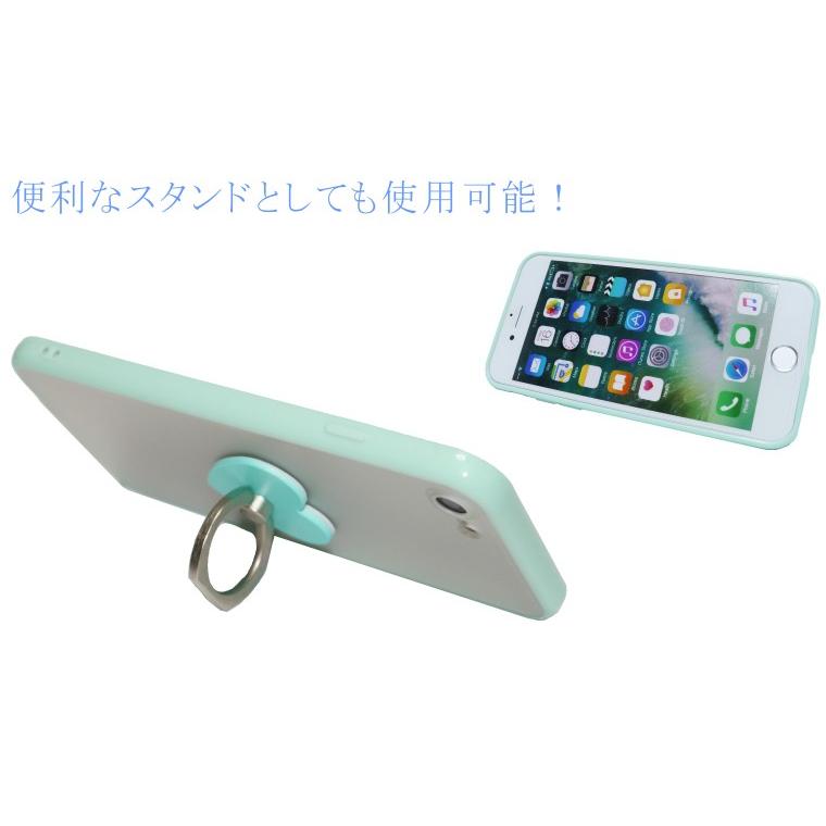iPhone 8 ケース 7 おしゃれ Plus 6s ハート リング セット パステル