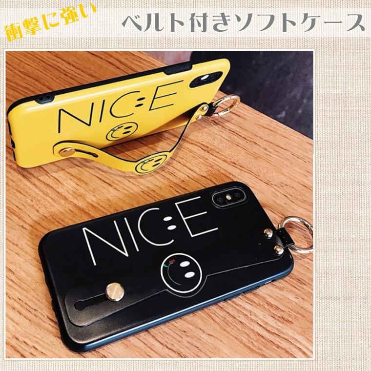 iPhoneケース　スマイルスマートフォンケース　iphone7,8用 iPhone SE2 ケース XR Xs Max 8 おしゃれ Plus 7 6s クリア