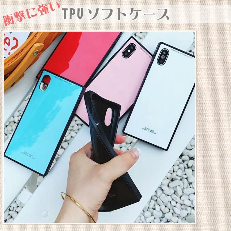iPhone - iPhoneXスクエアケース‼️ iPhone X ケース 四角 おしゃれ スクウェア スクエア パステル シェル