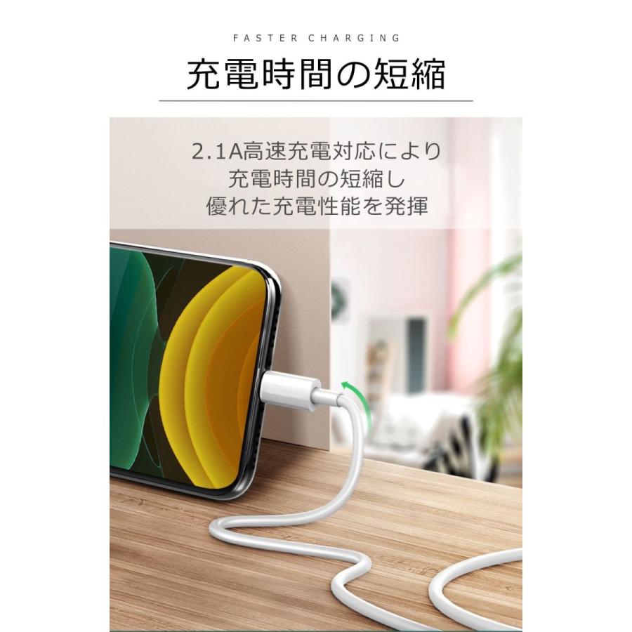 iPhone ケーブル 充電器 充電ケーブル 充電コード ライトニング