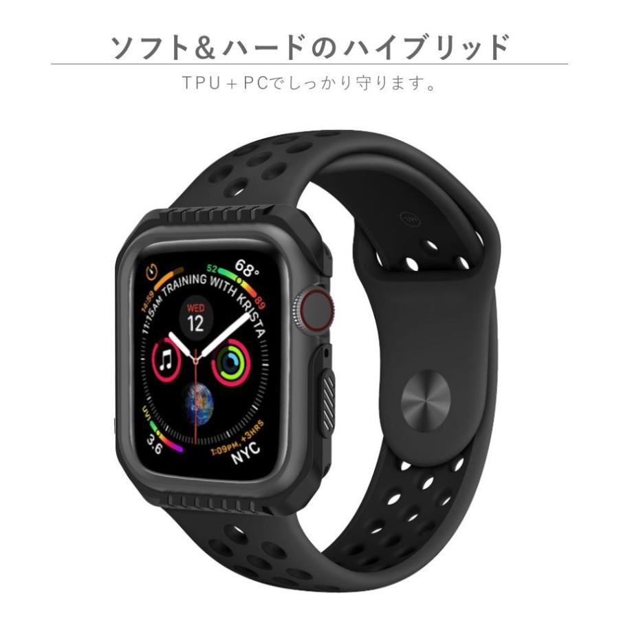 アップルウォッチ カバー ケース Apple Watch 高級 ゴールド 44mm 40mm 38mm 42mm SE 6 耐衝撃 保護 人気 おしゃれ かわいい｜tsaden｜09