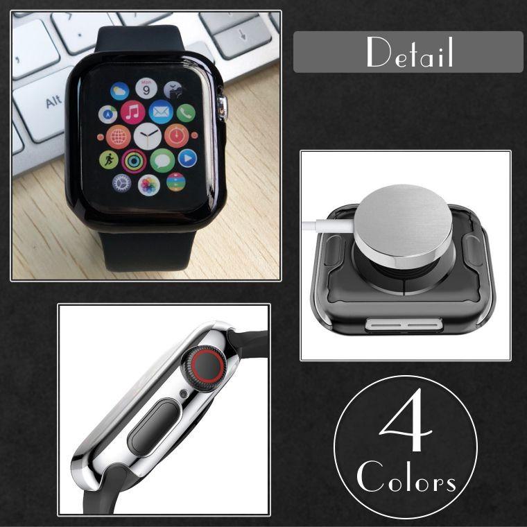 アップルウォッチ カバー ケース Apple Watch 45mm 44mm 40mm 38mm