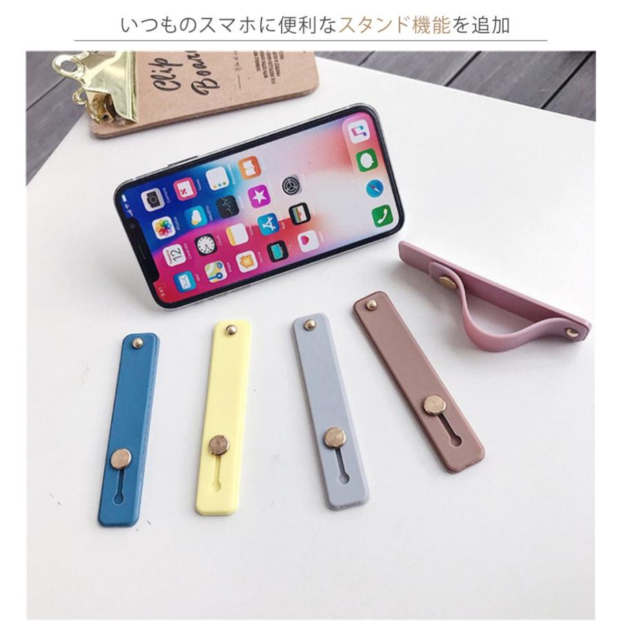 スマホリング スマホスタンド おしゃれ バンカーリング スマホバンド スマホベルト 指 スライド 携帯リング スマホホルダー｜tsaden｜16