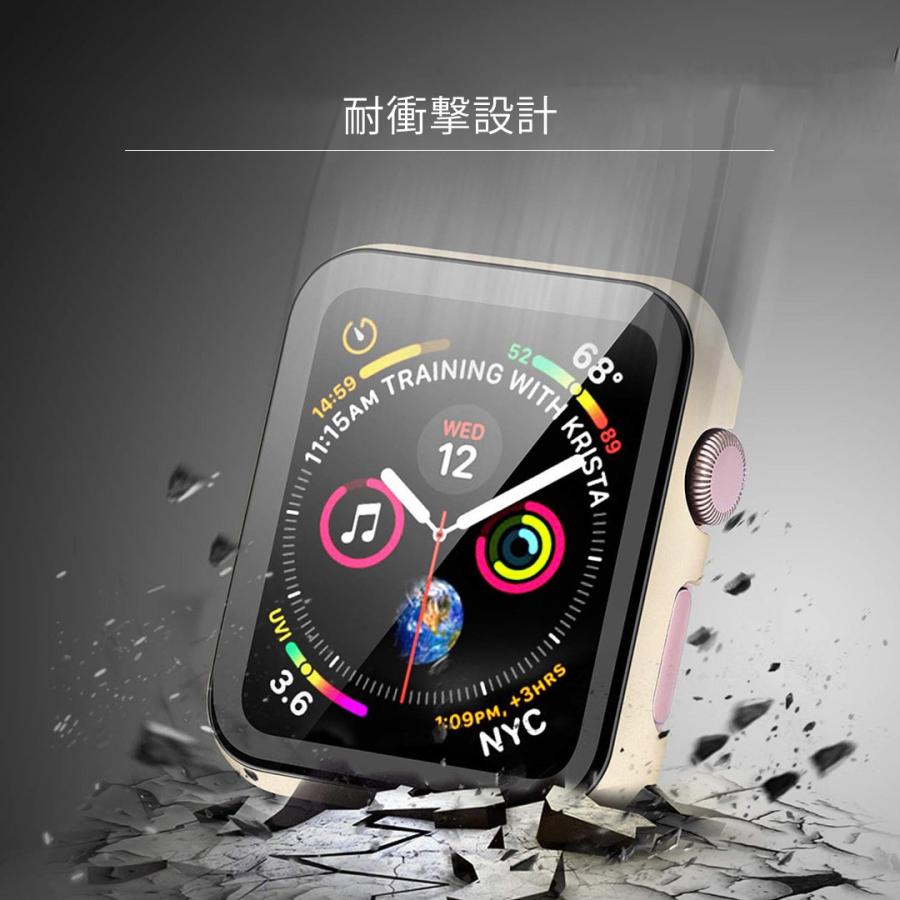 ゴールド■AA1モデル■アップルウォッチカスタムカバー40mm 44mm 用 NEWモデル アップルウォッチメタルカスタム カバー＆バンド一体型 高級