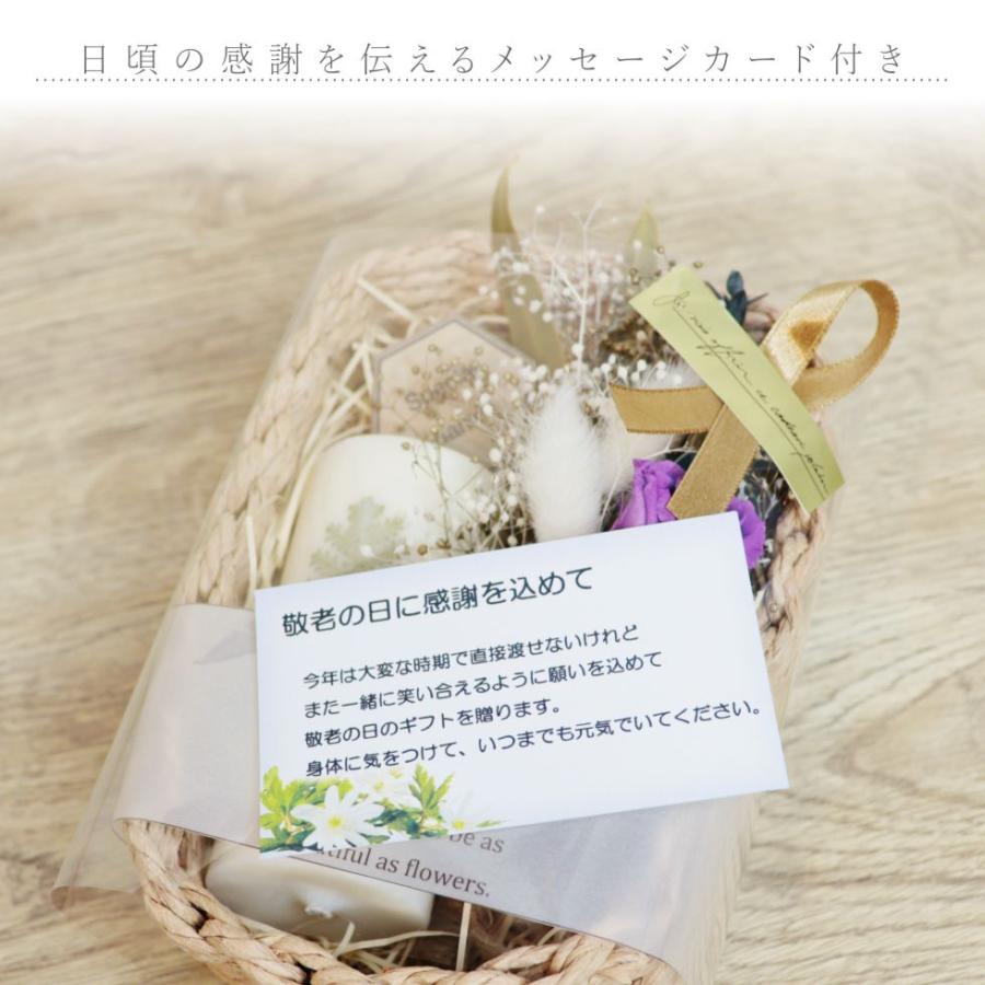 敬老の日 プレゼント 施設 手作り 花 80代 祖母 ギフト ブーケ キャンドル メッセージカード 人気 プリザーブドフラワー 誕生日 お祝い Taas 003 Ts Aden 通販 Yahoo ショッピング