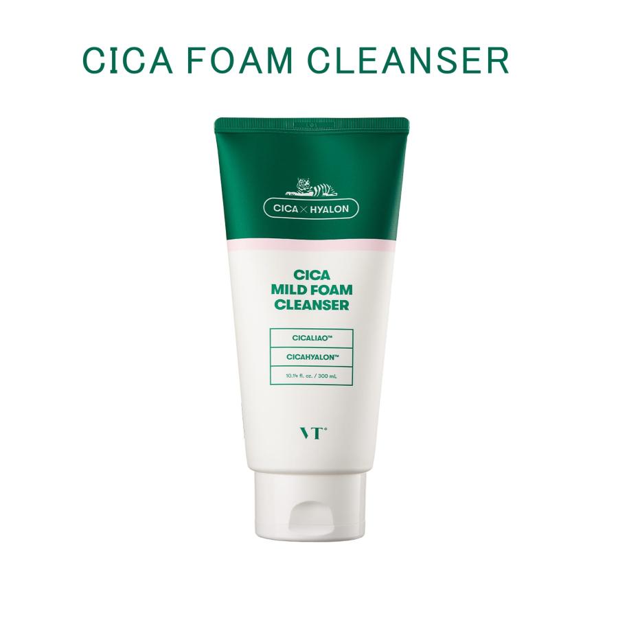 パック　スキンケア　コスメ　クレンジング VT（ブイティー） 【並行輸入品】VT cosmetics シカ フォーム