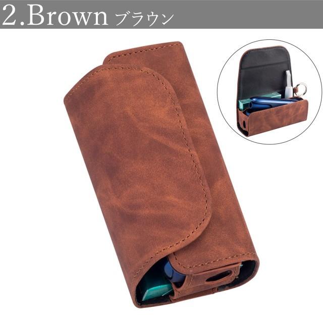 アイコス3 ケース 新型 IQOS カバー レザー スエード 収納 カラビナ