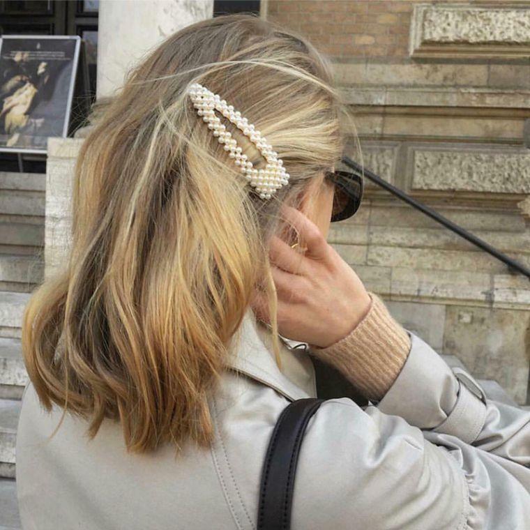 ヘアピン ヘアアクセサリー パール レディース 髪飾り