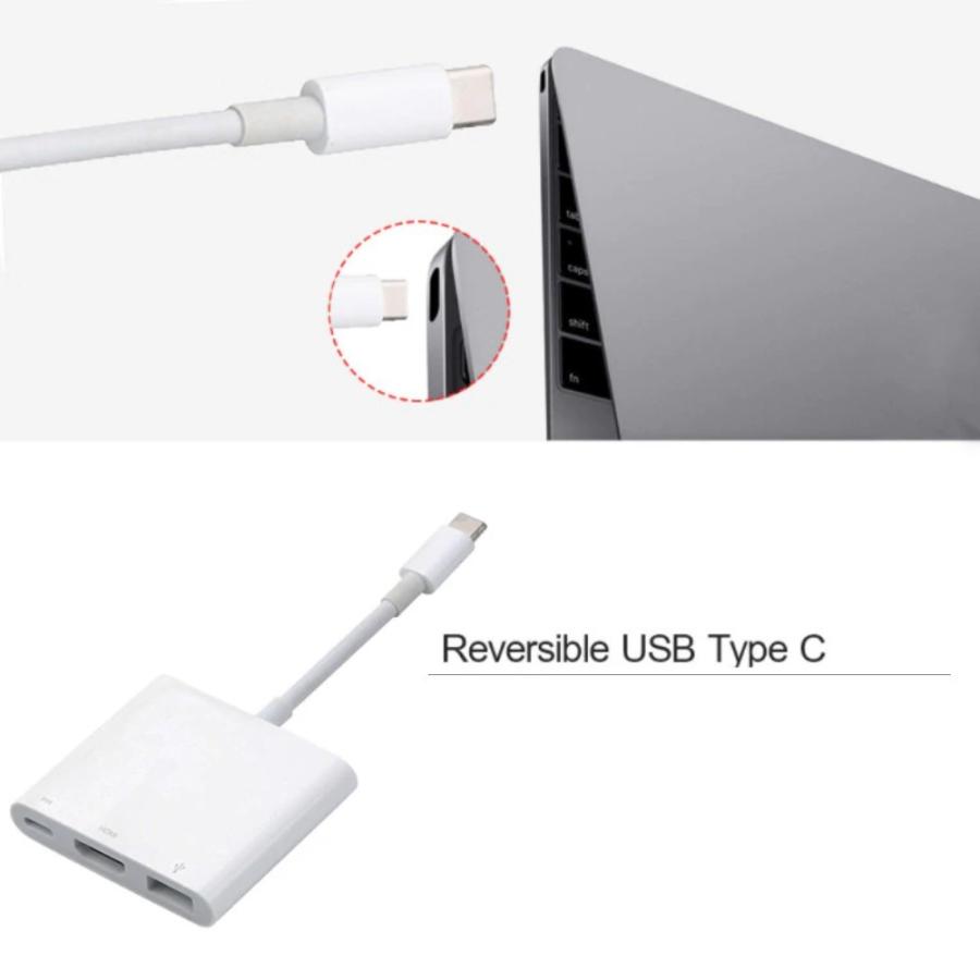 USB Type C HDMI 変換ケーブル Type C HDMI 変換アダプター 4k解像度 高画質 スマホ テレビ 接続 ケーブル UHDコンバータ Switch/MacBook/Galaxy対応｜tsaden｜05