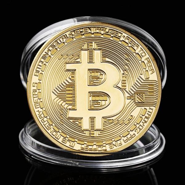 国内送料無料 5枚セット ビットコイン BitCoin コレクション 仮想通貨 メダル レプリカ コイン 貨幣、メダル、インゴット 