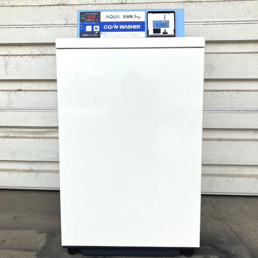 AQUA（アクア） 【中古】MCW-C50 (16) コイン式洗濯機 AQUA 2017年製
