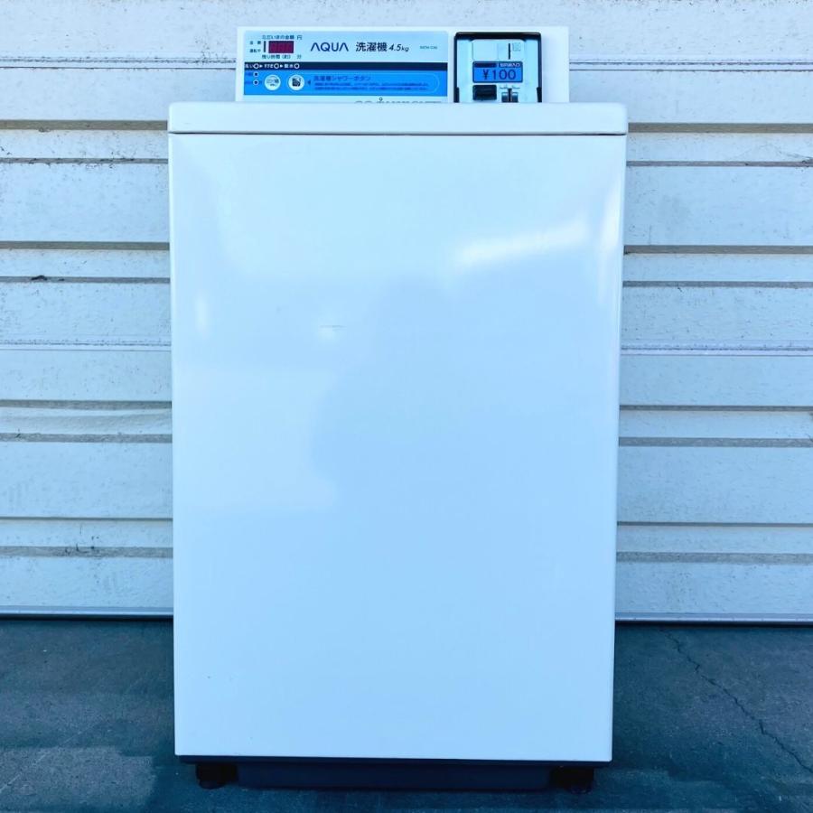 AQUA（アクア） 【中古】MCW-C45(42) コイン式洗濯機 AQUA 2015年製