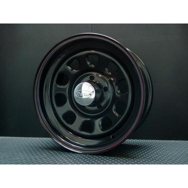 TSW DAYTONA ブラック 15X7J+20 5穴114.3 ホイール4本セット ＜100系 