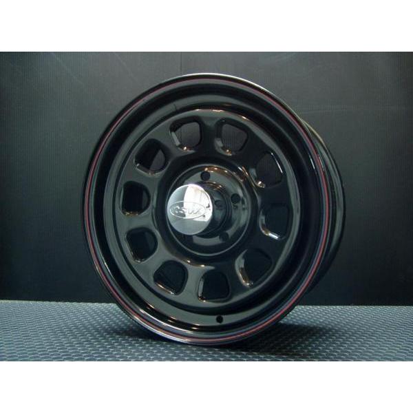16インチ スチールホイール タイヤセット　ナスカー TSW DAYTONA ブラック 16X7J+35 5穴114.3 ナスカー 215/65R16C