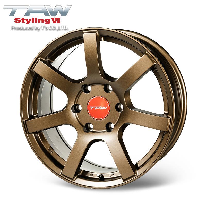 ハイエース 200系 ホイール4本セット TAW Styling6 18X8.0J +37 6H139 