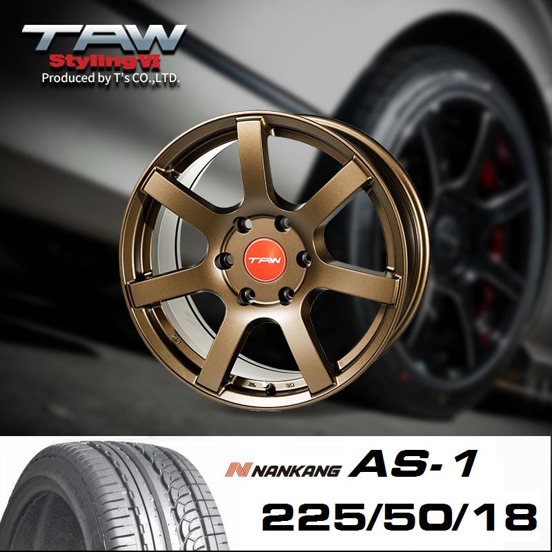 TAW Styling6 18X8.0J+37 マットブロンズ