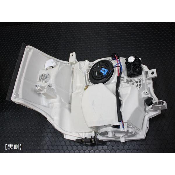 200系ハイエース 4型純正タイプLEDヘッドライト マットブラック