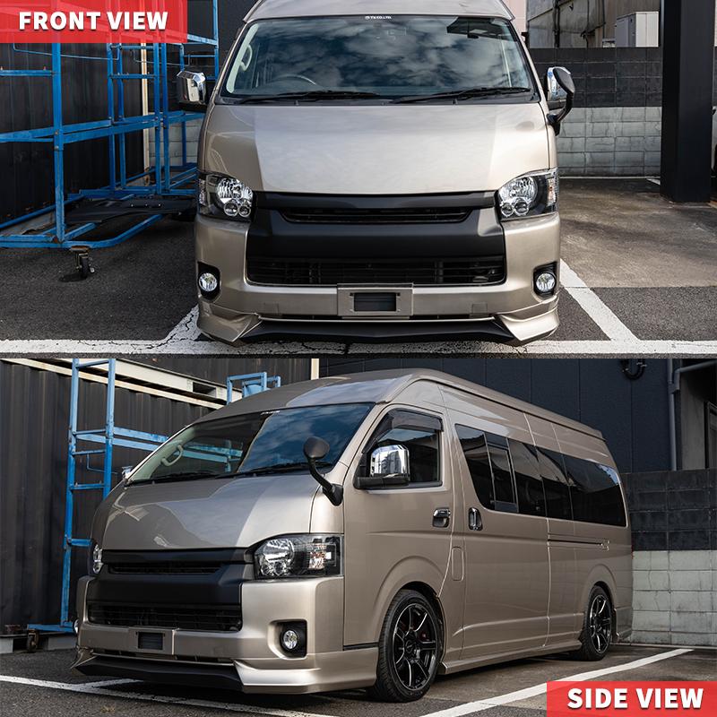 ハイエース 200系 6型タイプ ドアミラー 塗装済（手動）200系（S-GL DX