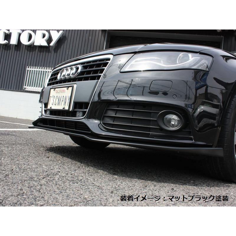 AUDI A4 セダン AVANT（B8） フロントリップスポイラー 塗装済 