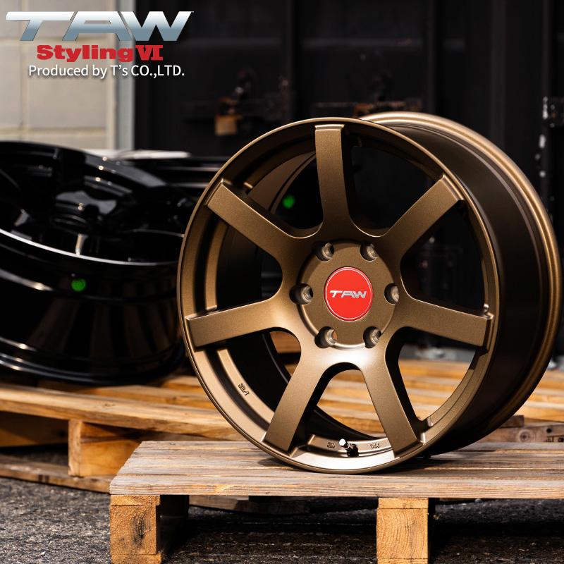 ハイエース 200系 ホイール4本セット TAW Styling6 18X8.0J +37 ハイエース 200系 ホイール4本セット TAW Styling6 18X8.0J +37