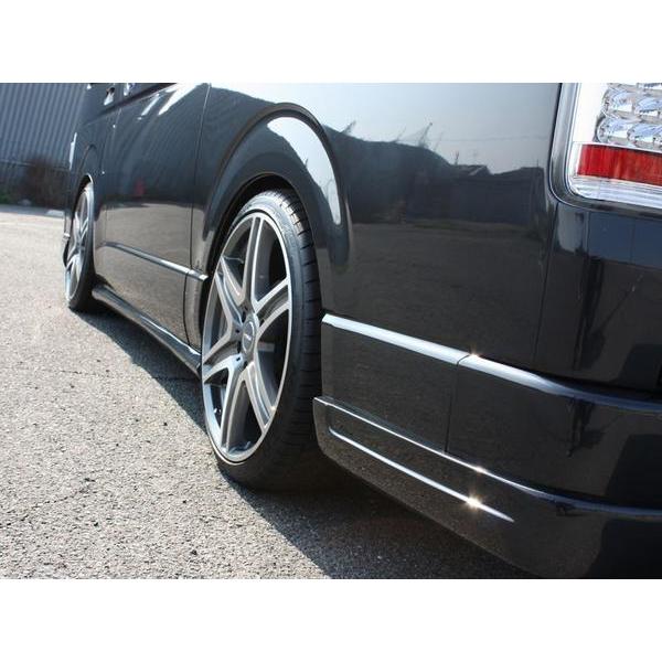 ハイエース 200系 TPDエアロ（フロント サイド リア）3点セット 未塗装 