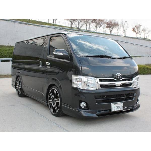 ハイエース 200系 TPDエアロ フロントスポイラー 未塗装 ナロー 3型（S