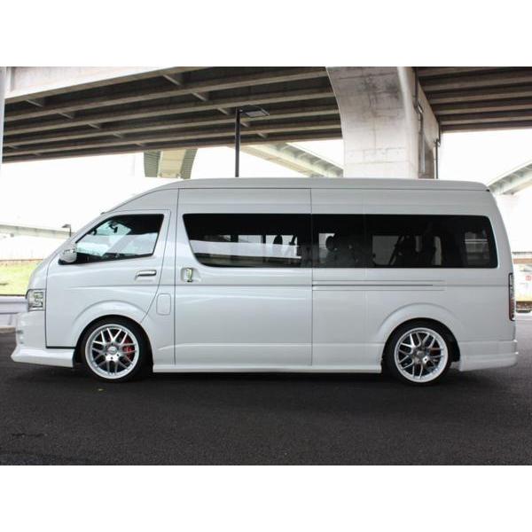 ハイエース（フロント サイド リア）3点セット 未塗装 スーパーロング