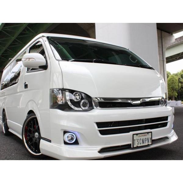 ハイエース 200系 TPDエアロ ユーロフェイス ボンネット 未塗装 ハイエース 200系 TPDエアロ ユーロフェイス ボンネット 未塗装