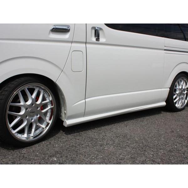 ハイエース 200系 TPDエアロ（フロント サイド リア）3点セット 未塗装 