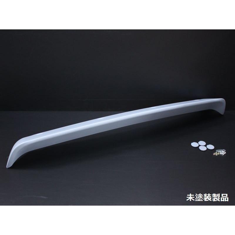 ハイエース 200系 リアゲートスポイラー 未塗装 スーパーロング