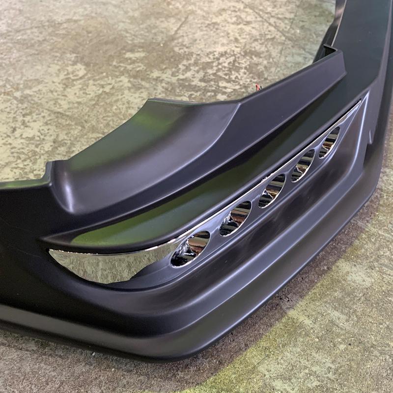 200系ハイエース ナロー エアロ LEDフロントスポイラー未塗装 ＜S-GL