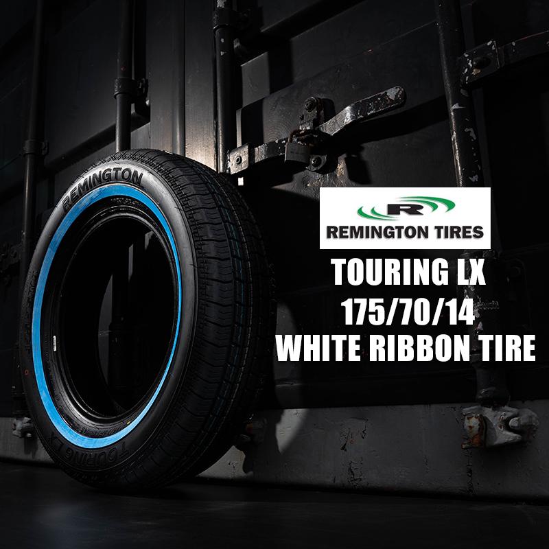 ホワイトリボンタイヤ14インチ REMINGTON 175/70R14 4本（レミントン 
