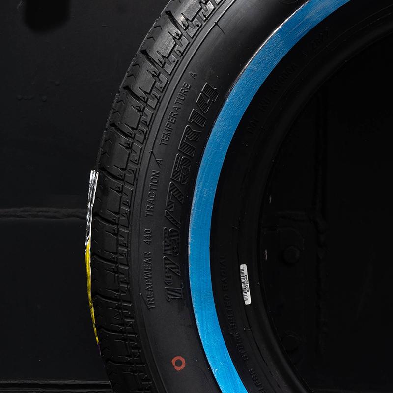 ホワイトリボンタイヤ14インチ REMINGTON 175/75R14 2本（レミントン 