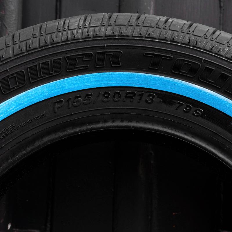ホワイトリボンタイヤ13インチ SURE TRAC 155/80R13 1本（シュア
