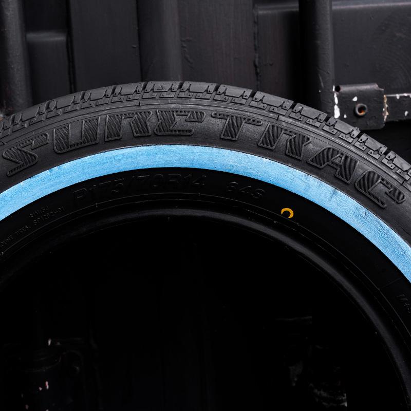 ホワイトリボンタイヤ14インチ SURE TRAC 175/70R14 1本（シュア