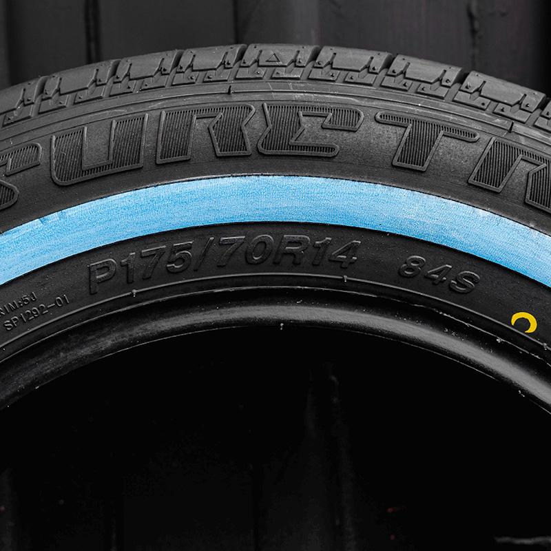 SURETRAC シュアトラック ホワイトリボン タイヤ 175/70R14 ホワイトリボンタイヤ14インチ SURE TRAC 175/70R14 1本（シュア