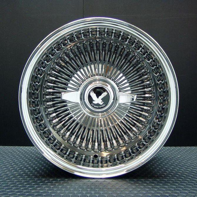 ワイヤーホイール T's WIRE 13X7J REV100SP オールクローム シュア