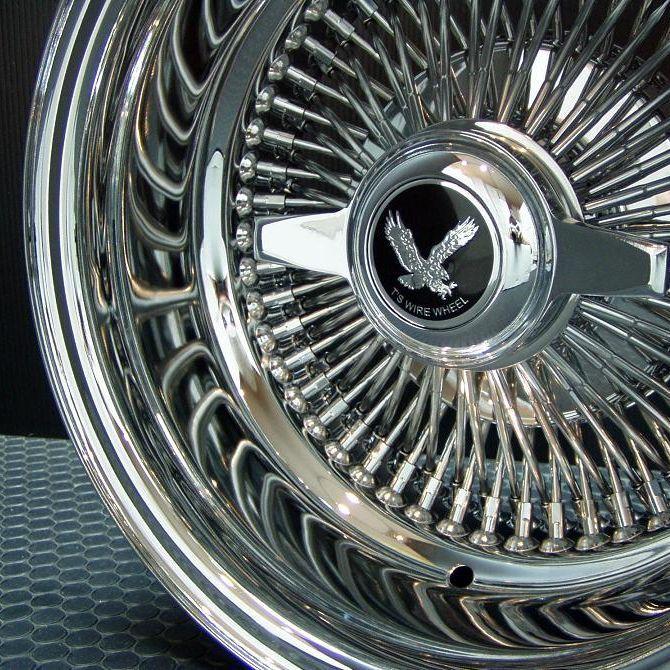 ワイヤーホイール T's WIRE 13X7J REV100SP オールクローム4本 ワイヤーホイール T's WIRE 13X7J REV100SP オールクローム4本