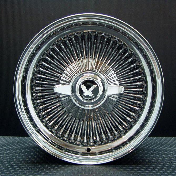 ワイヤーホイール T's WIRE 14X7J STD100SP オールクローム レミントン