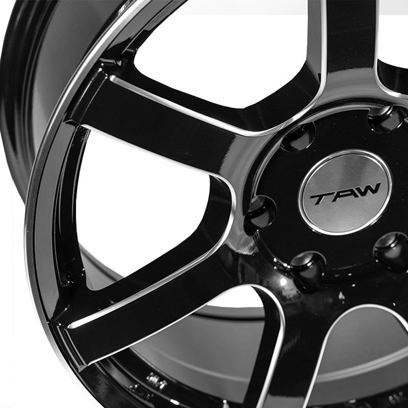 ハイエース 200系 ホイール4本セット TAW Styling6 18X8.0J +37 6H139