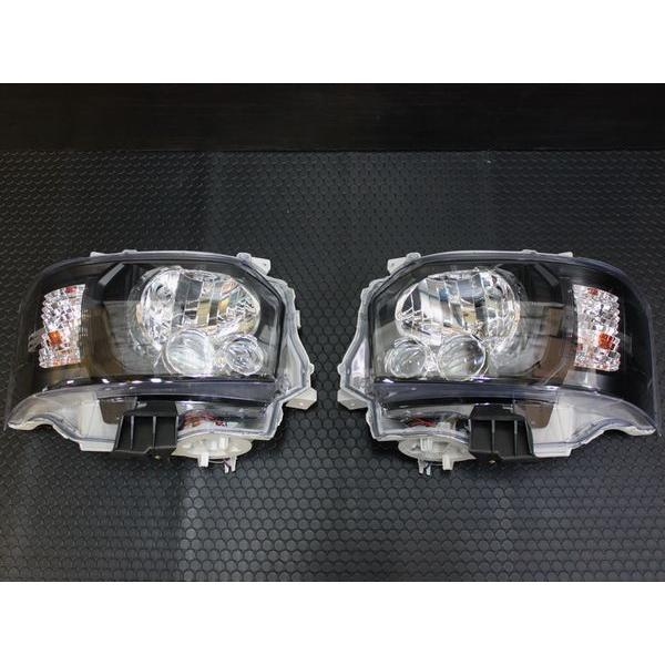 ハイエース 200系 4型純正タイプ LEDヘッドライト マット