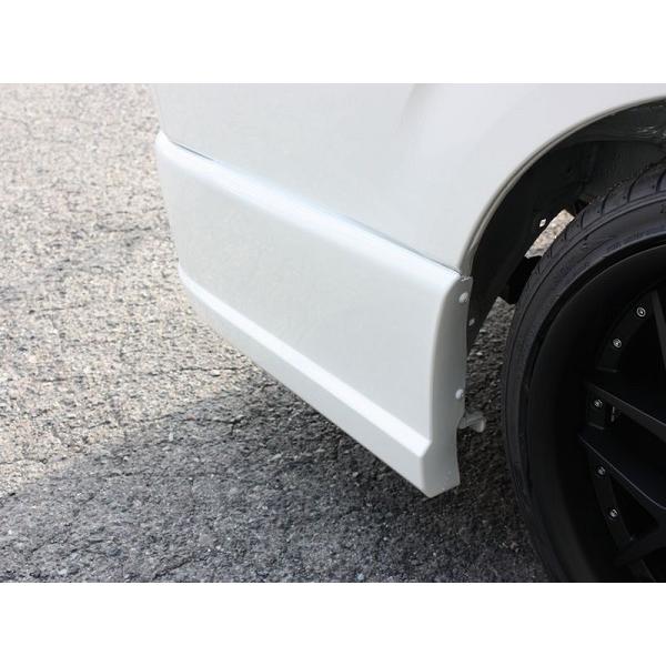 200系ハイエース ナロー リアエアロバンパー塗装済 2本出し <S 200系ハイエース ナロー リアエアロバンパー塗装済 2本出し <S