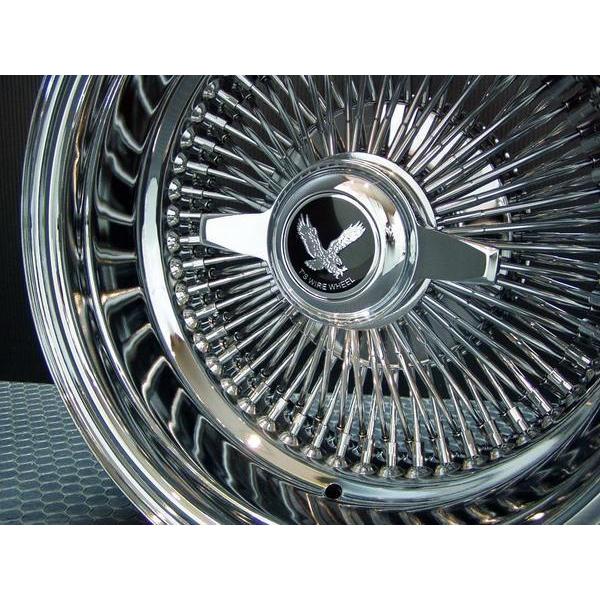 ワイヤーホイール T's WIRE 14X7J REV100SP オールクローム シュア